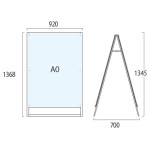PSSK ポスター用スタンド看板