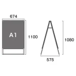 PSSK ポスター用スタンド看板