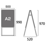 PSSK ポスター用スタンド看板