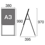PSSK ポスター用スタンド看板
