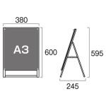 PSSK ポスター用スタンド看板