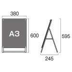 PSSK ポスター用スタンド看板