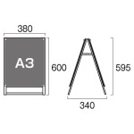 PSSK ポスター用スタンド看板
