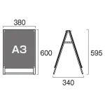 PSSK ポスター用スタンド看板