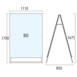 PSSK ポスター用スタンド看板
