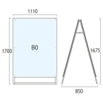 PSSK ポスター用スタンド看板