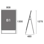 PSSK ポスター用スタンド看板
