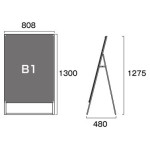 PSSK ポスター用スタンド看板