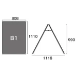 PSSK ポスター用スタンド看板