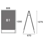 PSSK ポスター用スタンド看板