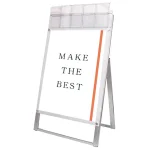 パンフレットケース付 ポスター用スタンド看板 マグネジ