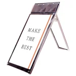 パンフレットケース付 ポスター用スタンド看板 マグネジ