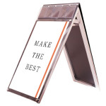 パンフレットケース付 ポスター用スタンド看板 マグネジ