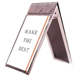 パンフレットケース付 ポスター用スタンド看板 マグネジ