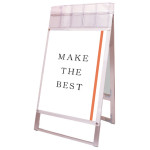 パンフレットケース付 ポスター用スタンド看板 マグネジ