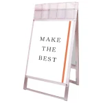 パンフレットケース付 ポスター用スタンド看板 マグネジ