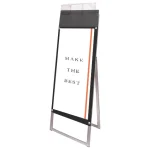 パンフレットケース付 ポスター用スタンド看板 マグネジ
