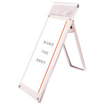 パンフレットケース付 ポスター用スタンド看板 マグネジ