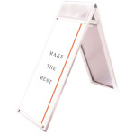 パンフレットケース付 ポスター用スタンド看板 マグネジ