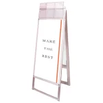 パンフレットケース付 ポスター用スタンド看板 マグネジ