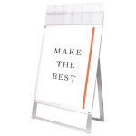 パンフレットケース付 ポスター用スタンド看板 マグネジ