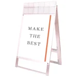 パンフレットケース付 ポスター用スタンド看板 マグネジ