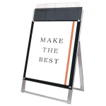 パンフレットケース付 ポスター用スタンド看板 マグネジ