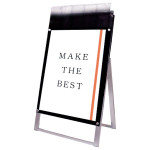 ポスター用スタンド看板パンフレットケース付