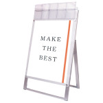 ポスター用スタンド看板パンフレットケース付