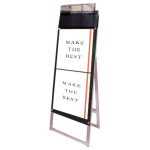 ポスター用スタンド看板パンフレットケース付