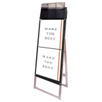 ポスター用スタンド看板パンフレットケース付