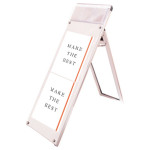 ポスター用スタンド看板パンフレットケース付