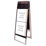 ポスター用スタンド看板パンフレットケース付