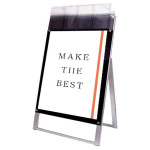 ポスター用スタンド看板パンフレットケース付