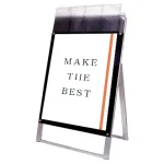 ポスター用スタンド看板パンフレットケース付