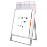 ポスター用スタンド看板パンフレットケース付