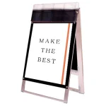 ポスター用スタンド看板パンフレットケース付