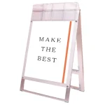 ポスター用スタンド看板パンフレットケース付