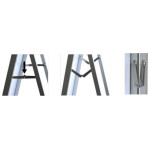 ポスター用スタンド看板パンフレットケース付