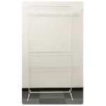 【2026年夏】タペストリースタンド半月16φ用白4ケ付 (No182-4)