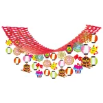 【2026年夏】提灯みこし(赤)プリーツハンガー (No182-21)