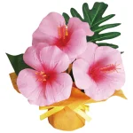 【2026年夏】ミニミニポットハイビスカス ピンク (No182-20)