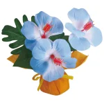 【2026年夏】ミニミニポットハイビスカス ブルー (No182-20)