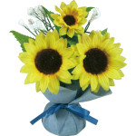 【2026年夏】ミニミニポットひまわり (No182-17)