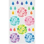 【2026年夏】ウィンドウステッカー あじさい (No182-8)