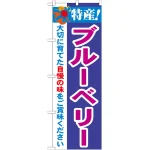 のぼり旗 特産!ブルーベリー (21468)