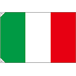販促用国旗 イタリア サイズ:小 (23653)