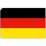 販促用国旗 ドイツ サイズ:大 (23660)