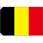 販促用国旗 ベルギー サイズ:小 (23662)