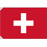販促用国旗 スイス サイズ:小 (23665)